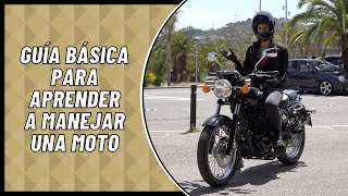 HOW TO RIDE a motorcycle for beginners✊