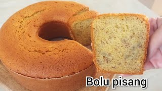 RESEP BOLU PISANG SUPER LEMBUT (BANANA CAKE) | IDE BISNIS RUMAHAN