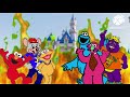 Chuck e cheese elmo and zoe ruin the disney land and gets grounded dislike