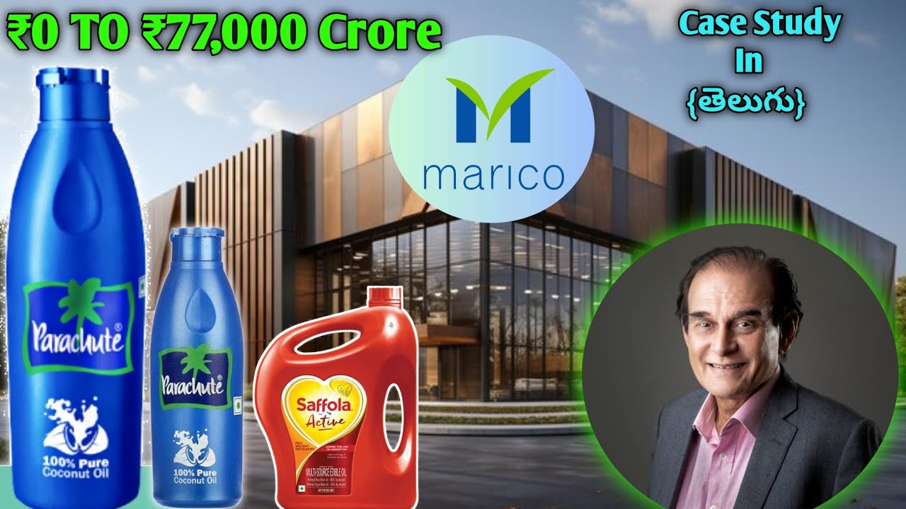 The Shocking Story Of Parachute Oil || Marico Company Business Case Study In Telugu!
