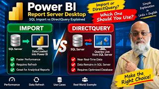 Power BI Report Server: SQL Import vs DirectQuery Explained