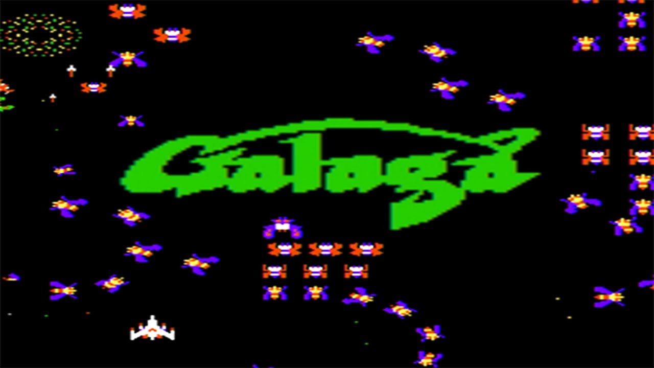 Galaga Nes en directo - YouTube