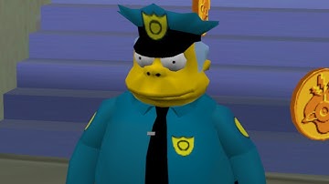 The Simpsons Hit & Run - Cops: in Springfield Mod DEMO by Colou Gameplay