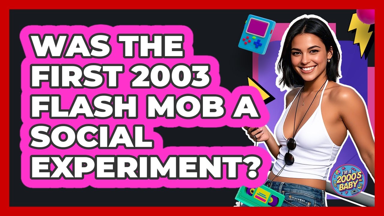 Was The First 2003 Flash Mob A Social Experiment? - I'm a 2000s Baby