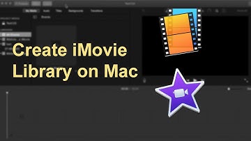How to Create an iMovie Library (MacOS iMovie 10.1.1)