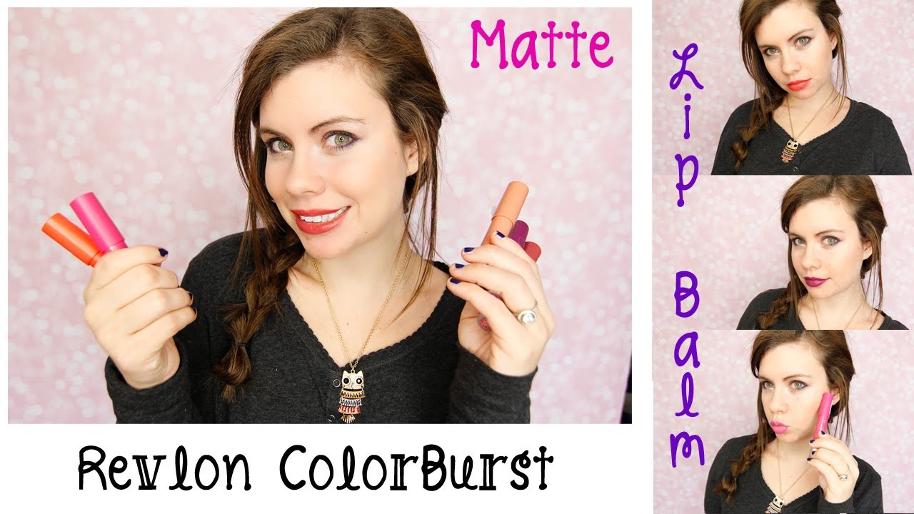 {Review/Demo} Revlon ColorBurst Matte Lip Balms