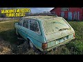 First wash in 20 years abandoned barn find mercedes 300td  car detailing restoration