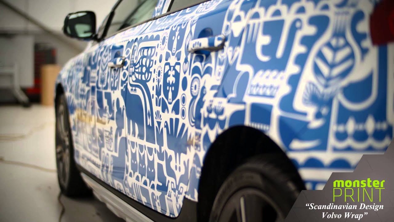 Scandinavian Design Car Wrapping