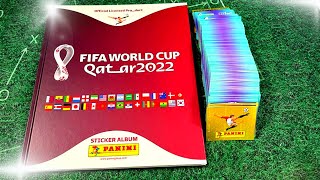 ALLE PANINI WM 2022 STICKER EINKLEBEN !! | Fulll FIFA WORLD CUP QATAR 2022 Sticker Album