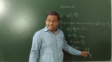 R S Aggarwal Exercise-4A( Inverse Trigonometric Function) Solution-01 by Vagesh Sir