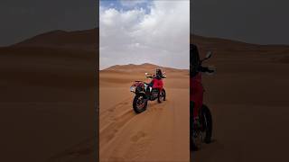 Morocco Sahara Desert Erg Chebbi Honda Xr650R 