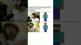 LoonyMC is here.....     #minecraft #herobrine #steve #memes #funny