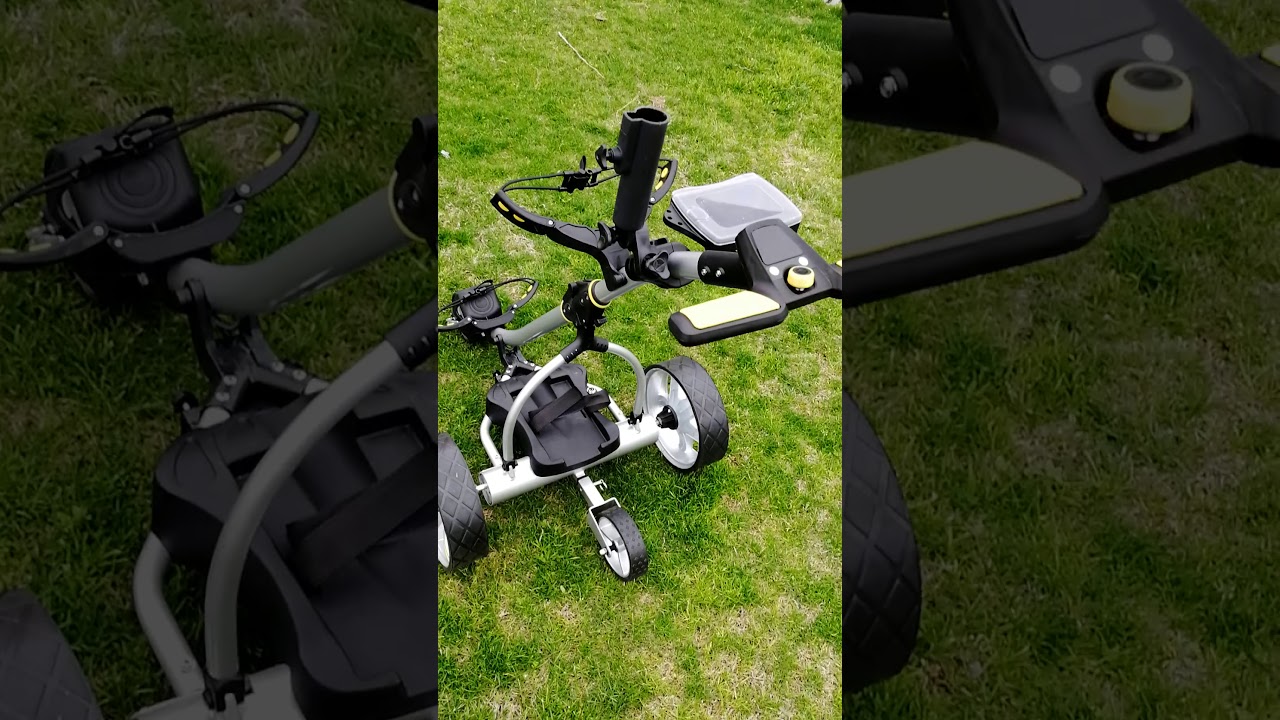 Eldriven golfvagn med fjärrkontroll Eldriven golfvagn med fjärrkontroll