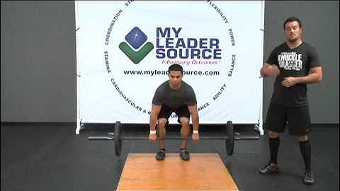 How to do the Clean Series - Video 2 of 4 - Weightlifting Segment 2