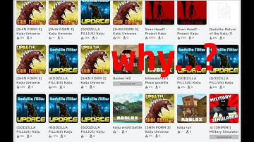 Copied Versions of Popular Kaiju Games in a Nutshell | Roblox