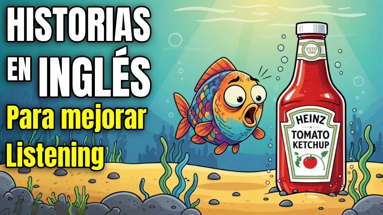 El Increíble Origen del Kétchup: Nació del Pescado! | Historias Cortas para Aprender INGLÉS✔️