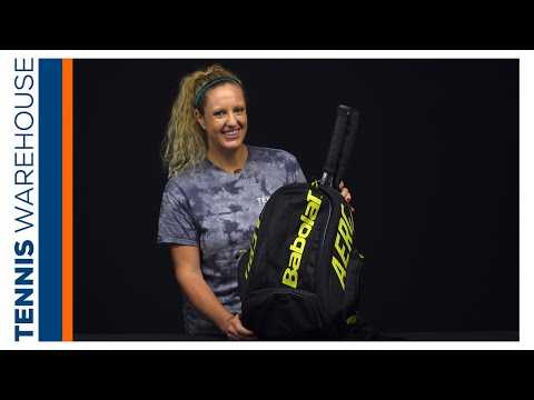 vermijden emotioneel Justitie Take a closer look at the Babolat Pure Aero Tennis Backpack - YouTube