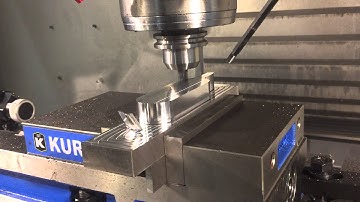 ISCAR Finishred 1/2" endmill running conservatively. .25" stepover .900DOC 52ipm. Iscar