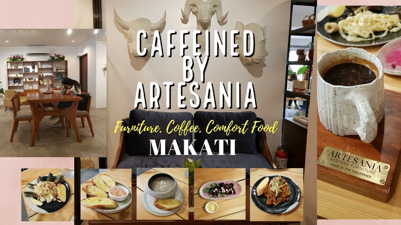 Coffee Shop In Makati Caffeined By Artesania Foodie Vlog Youtube