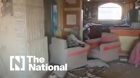 Video appears to show final moments of Hamas leader Yahya Sinwar