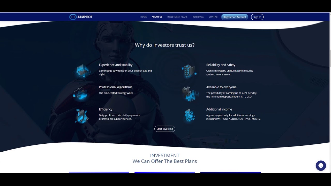 🥇JumpBot.trade: обзор и отзывы [Кэшбэк 6% + Страховка 500$]