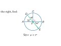 Measuring angles and arcs of circles