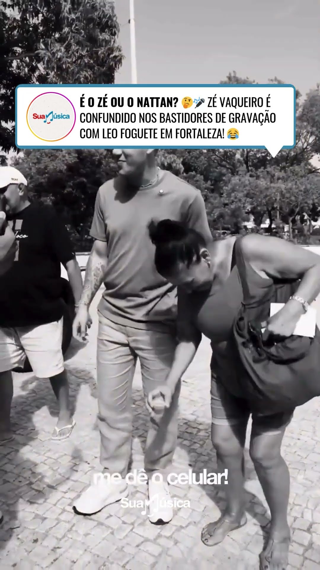 O que importa é a foto, né, tia? ??  #zevaqueiro #nattan #leofoguete #forró #suamúsica
