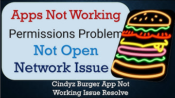 How To Fix Cindyz Burger App not working | Not Open | Space Issue | Network & Permissions Issue