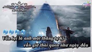 Nhớ Một Người - Andykiz ft  Quân Đao Karaoke