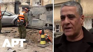 Eyewitness Describes Near-Miss as Israel Cleans Up Missile Damage in Kafr Qassem | APT
