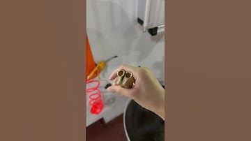 3-star lock core processing machine #machine #cnc #drill #lock