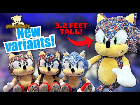 NEW Sanei All Star Sonic Plush variants have been revealed!