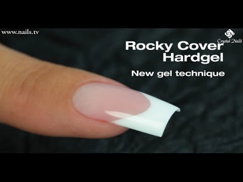 Step By Tutorial To Sculpting Square Nails Using Crystal Step By Tutorial To Sculpting Square Nails Using Crystal Rocky Cover Hard Gel