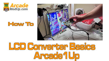 Arcade1Up LCD Controller Basics and Troubleshooting