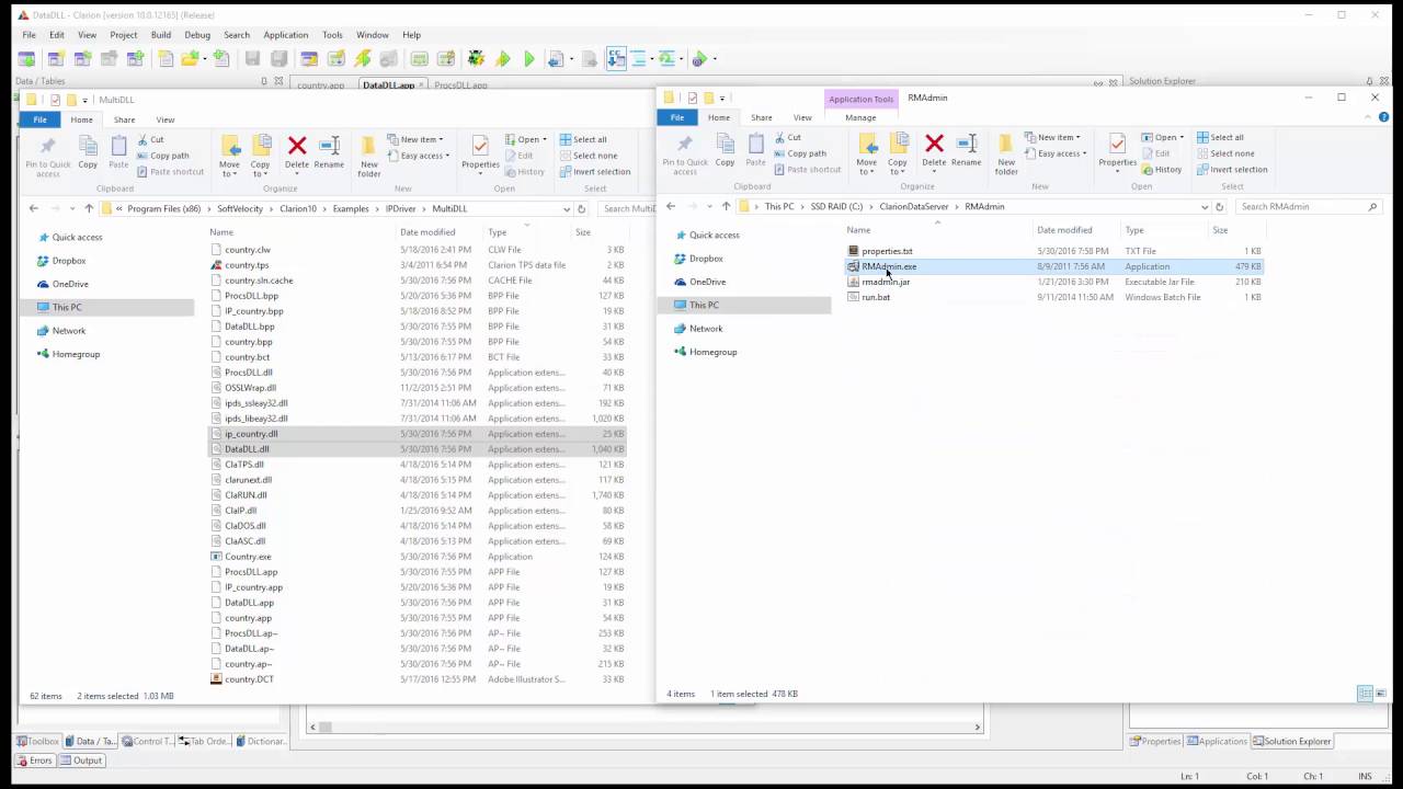 IP Driver Multi DLL Compiling