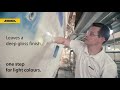 Mirka Polarshine® 45: Boat polishing: The new polishing compound for gelcoat and other hard surfaces