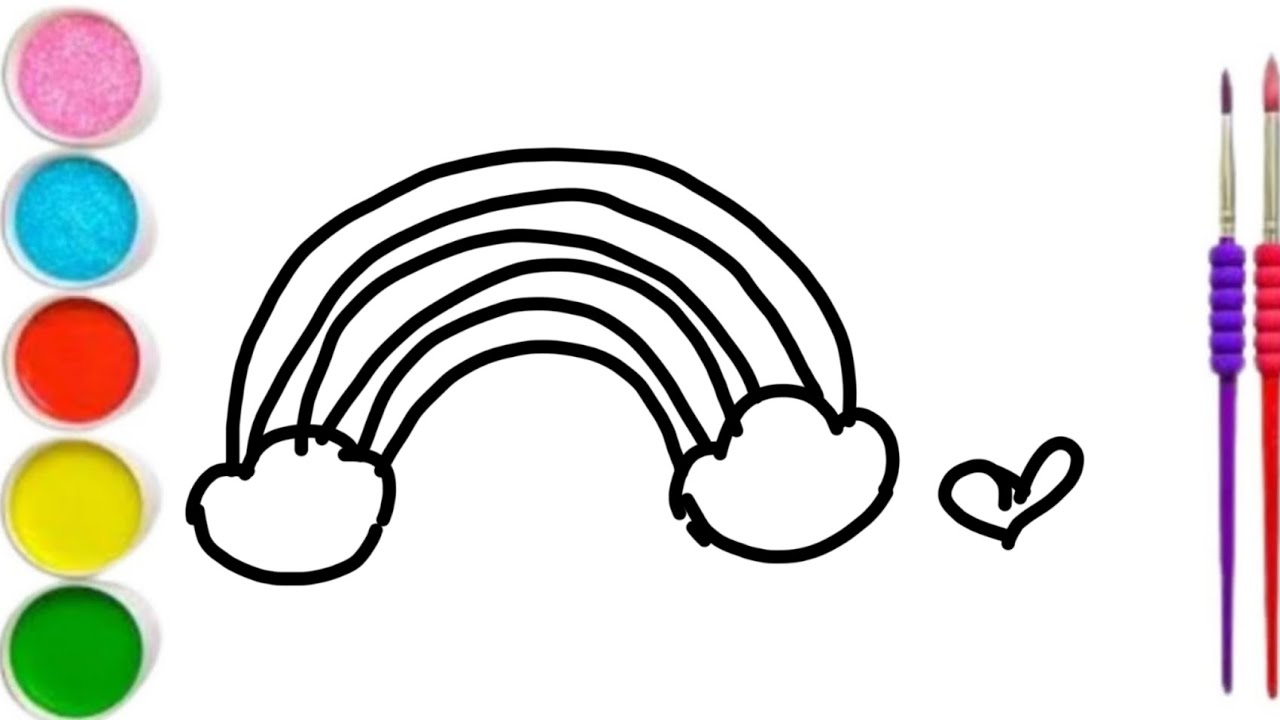 Rainbow Drawing How To Draw A Rainbow Easy For Kids cute rainbow rainbow-drawing-how-to-draw-a-rainbow-easy-for-kids-cute-rainbow