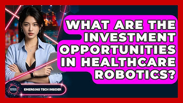 What Are The Investment Opportunities In Healthcare Robotics? - Emerging Tech Insider