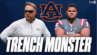 Auburn Football Adds MASSIVE OL Commitment From California! | DeAndre Carter Recruiting Intel