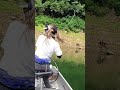 釣りガールのイケメンフッキング集!バス釣り!釣リグルイ!【japanese fishing girl】【bass fishing】【boat】#Shorts