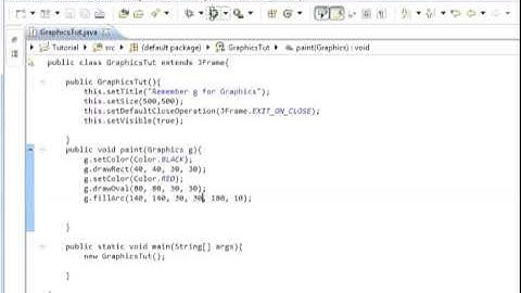 Java programming part 89 Graphics : Java fillArc