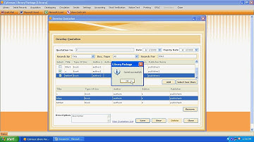 Library Package-library accounting software - Develop quotation