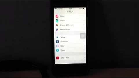 How to logout on gamecenter ios7