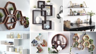 رفوف خشبية مودرن لاستغلال زوايا البيت وإعطاء لمسة عصرية \Top 40 Wall shelves decor ideas 2021