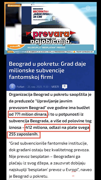 🚍💸 Najskuplji „besplatan“ prevoz u Evropi 💸🚍