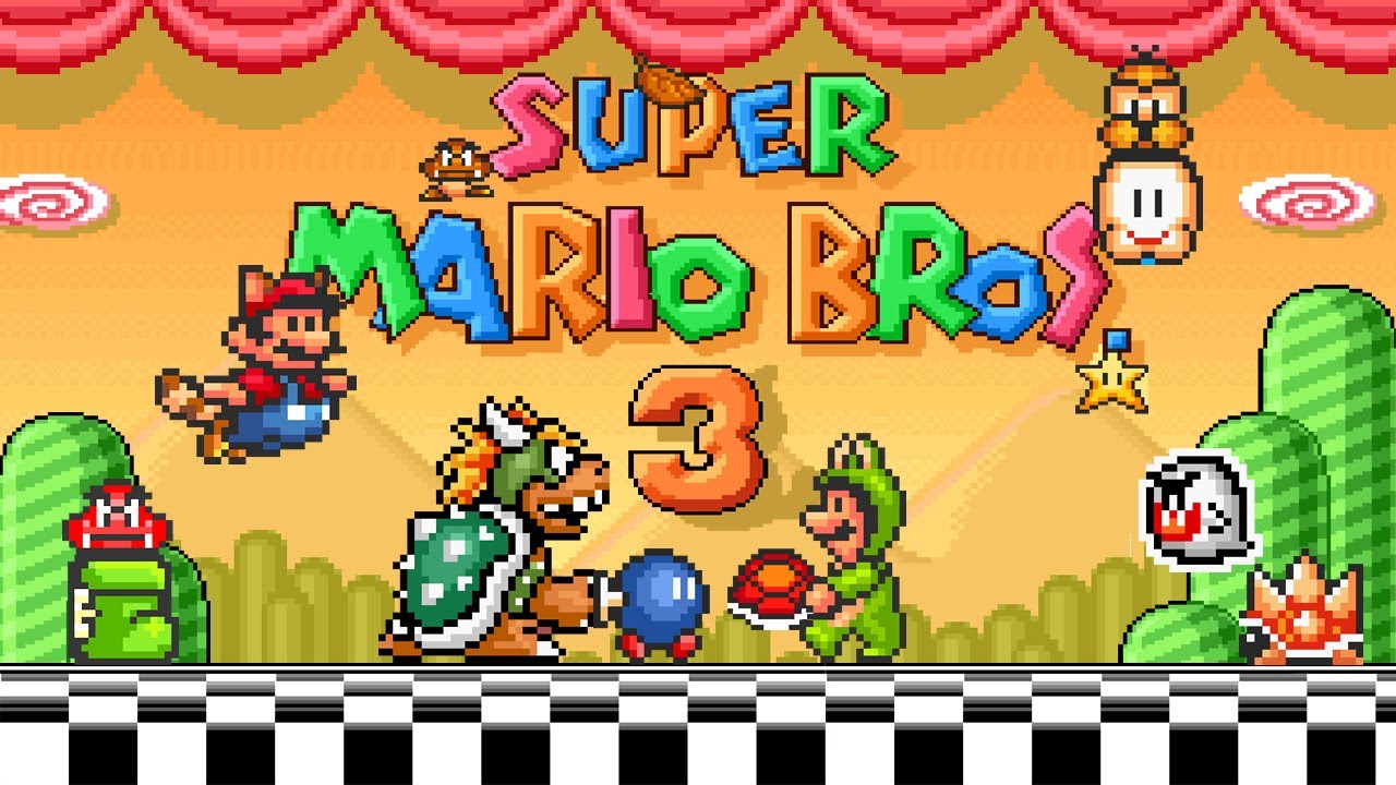 Super Mario Bros. 3 Mini Game 2, Super Mario Bros. 3 - SNES…