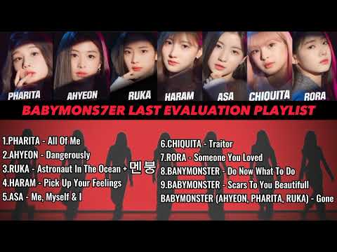 BABYMONSTER 'Last Evaluation' Playlist || OchiStory