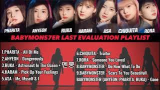 BABYMONSTER 'Last Evaluation' Playlist || OchiStory