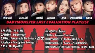 BABYMONSTER 'Last Evaluation' Playlist || OchiStory