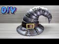 DIY Chapéu de Bruxa Steampunk.